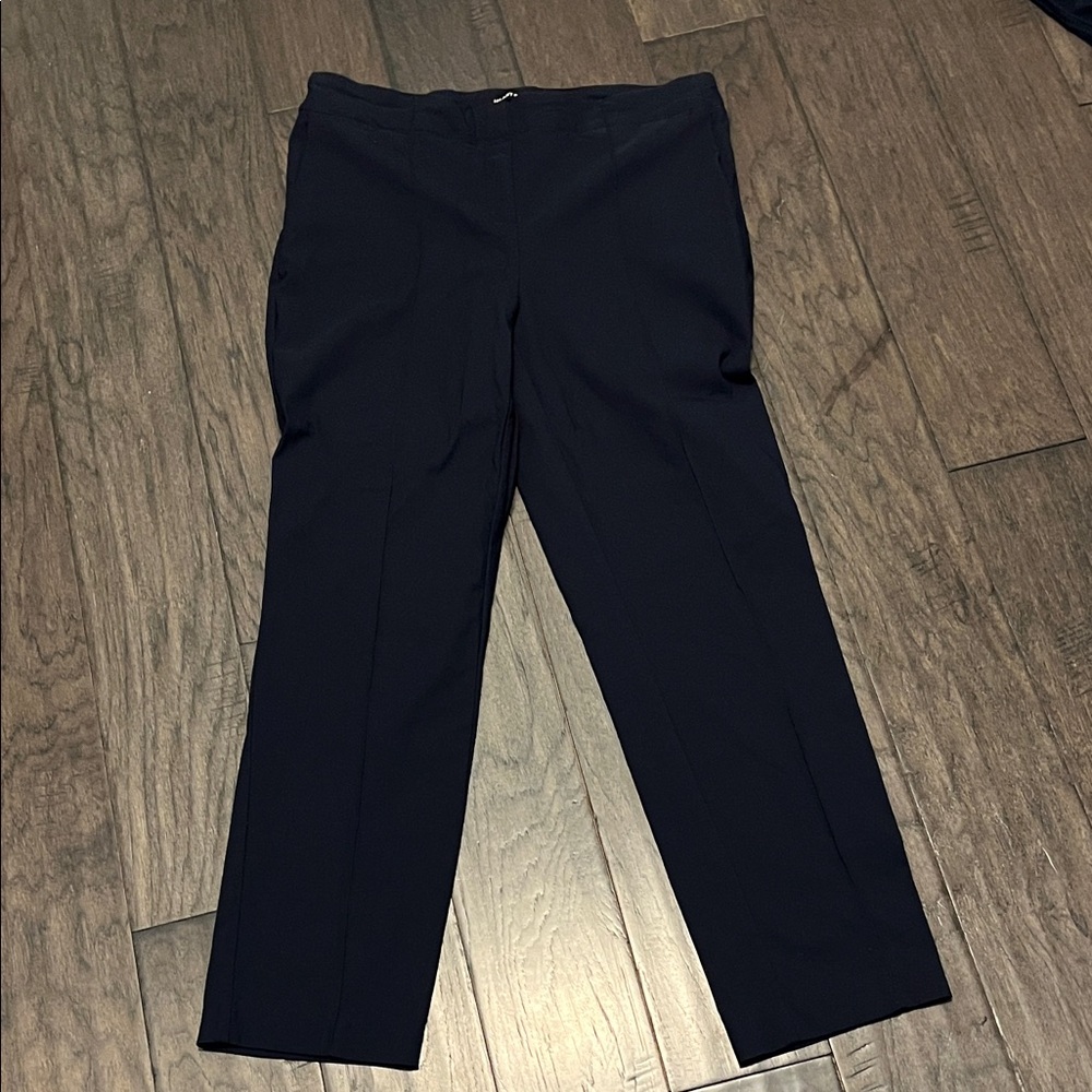Women's Dark Blue Dress Pants
